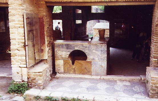 Gaststätte aus Ostia antica